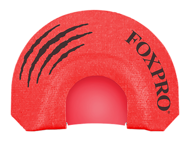 Foxpro TOPGUN Top Gun Howler  Diaphragm Call Triple Reed Sounds Attracts Coyotes Red 126553