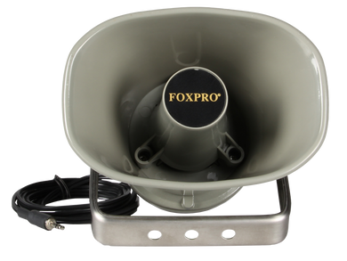 Foxpro SP60 External Speaker  8ft Speaker Cable, Mounting Bracket, 3.5mm Plug 126585