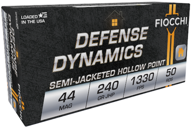 FIOCCHI 44 MAG 240GR JHP 50/500 FIOC44D500
