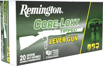 REMINGTON RT35RA 35 REM 200GR CORE-LOKT TIPPED LEVER GUN 20 RD/BX 10 BX/CS REMIR21429