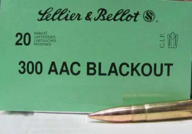 SELLIER & BELLOT 300B/O SUB 200GR 20RD BOX 50 BOXES PER CASE SELLSB300BLKSUBA