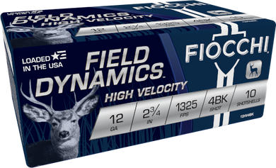 FIOCCHI 12GA 23/4 27P #4 NKL BCKSHT 10RD/BX FIOC12HV4BK