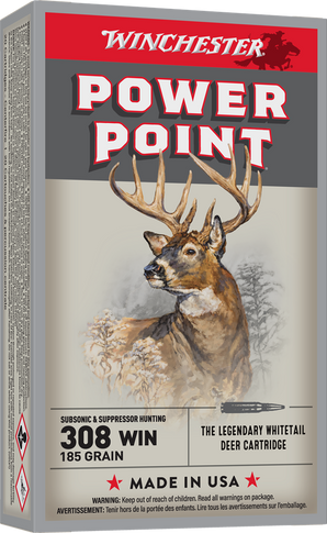 .308 185GR SUBSONIC SUPER-X WINCX308SUBX