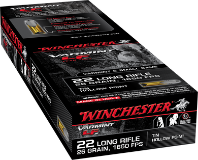 WINCHESTER SUPER-X LF 22LR 26GR THP WINCX22LRHLF
