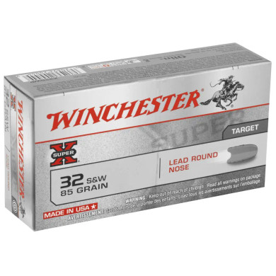 WINCHESTER 32S&W 85GR LRN WINCX32SWP