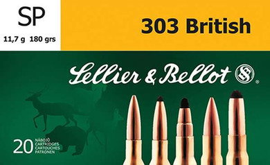 SELLIER & BELLOT 303BRITISH 180GR 20RD BOX 20 BOXES PER CASE SELLSB303C