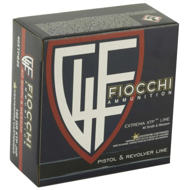 FIOCCHI 40S&W 180GR XTPHP 25RD BOX O17_FIOC40XTPB25