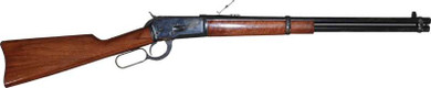 CIMARRON MODEL 1892 SADDLE RING CARBINE LVR RFL 357MAG 20" COLOR CASE/WALNUT STOCK CIMAAS622