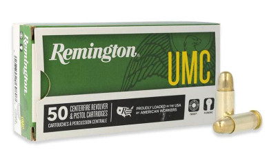 REMINGTON 25 AUTO (6.35MM) 50GR FMJ UMC 50 RND PK 50 RD/BX 10 BX/CS REMI23716