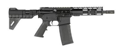 ATI MILSPORT 5.56 7.5" PSTL 7.5" MLOK 1-30RD MAG WITH BLADE BRACE ATIG15MS556ML7BL