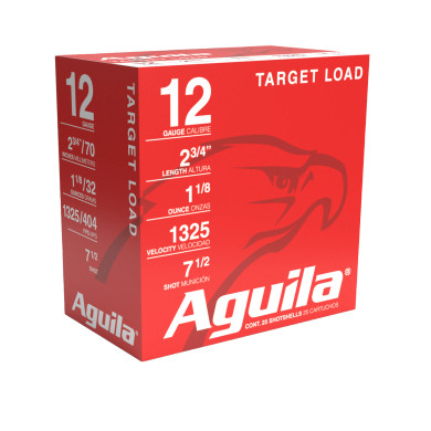 AGUILA 12G 2 3/4" 1-1/8 HV 7.5 25RD BX 10 BXS PER CS AGUI1CHB1246