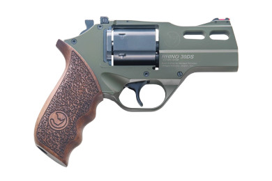 CHIAPPA RHINO REVOLVER 30DS HUNTER OD GRN 3" 357 CHIA340.285