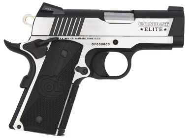 COLT 1911 COMBAT ELITE DEFENDER 9MM 3" TWO TONE COLTO7082CE