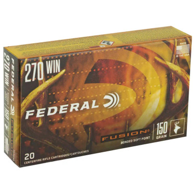 FEDERAL 270 WIN 150GR FUSION 20 RD/BX 10 BX/CS FEDEF270FS2