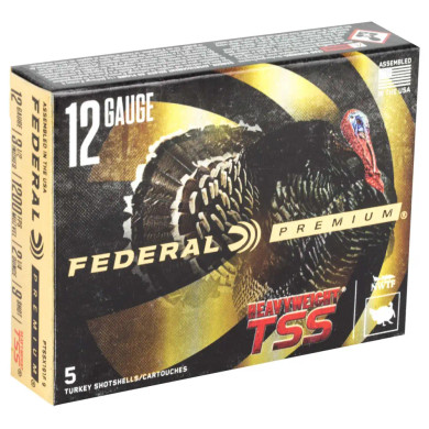 FEDERAL 12GA 3-1/2" 2-1/4 OZ 9 5 RD/BX 10 BX/CS FEDEPTSSX191F9