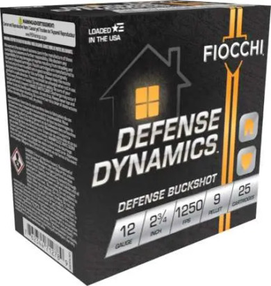 d12GAUGE 9 PELLET 00 BUCK 2-3/4" 10RD/BX FIOC12EX00BK