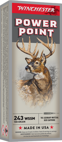 WINCHESTER SPR-X 243WSSM 100GR PP WINCX243WSS