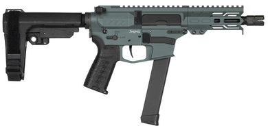 CMMG PISTOL, BANSHEE, MKGS, 9MM, 5", CHARCOAL GRN W/ADJ RIP BRACE CMMG99A890F-CG