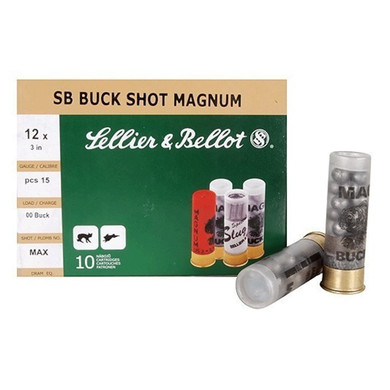 12 GAUGE 3'' 1-7/8OZ #00 BUCKSHOT 10/BOX 105053112