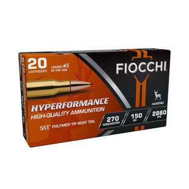FIOCCHI 270WIN 150GRSST PLYMR TP BT FIOC270HSB