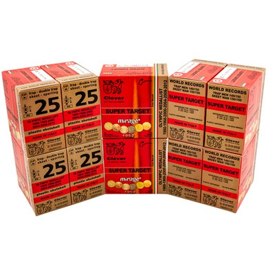 MIRAGE SUPER TARGET T1 12GA 2-3/4'' 1-1/8OZ #9 SHOT 250/CASE 250007846
