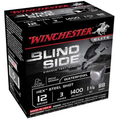 12GA 3" 1-3/8OZ 100CT BLIND SIDE WINCSBS123BBVP
