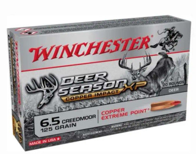 WINCHESTER 6.5PRC COPPER IMPCT 125G LD FREE 20RD WINCX65PCLF