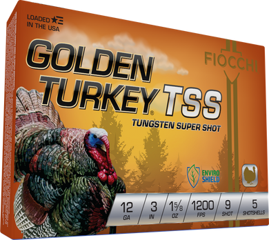 GLDN TRKY TSS TUNGSTEN 12G 3" 9SHT 1-5/8 FIOC123TSS9