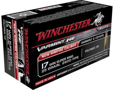 WINCHESTER 17WSM SUPER X 25G JHP 50RD WINCX17W25