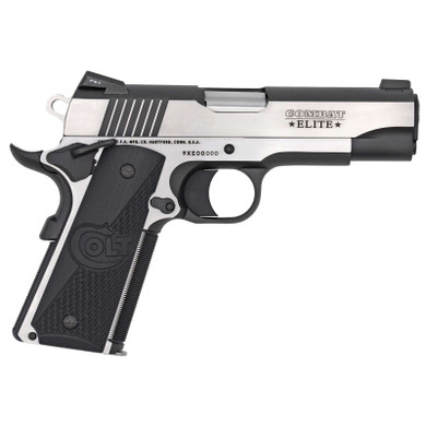 COLT 1911 COMBAT ELITE COMMANDER 45 ACP 4.25" TWO TONE COLTO4080CE