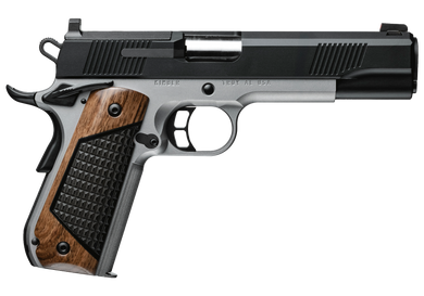 KIMBER CUSTOM 1911 NEXT GENERATION 45ACP PISTOL 5" TWO TONE, O.R.BLK WALNUT/G10 GRIPS 2-7RD MAGS KIMB3200400