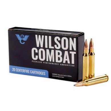 Wilson Combat Sierra SBT Rifle Ammunition .223 Rem 65gr SP 2730 fps 20/ct WCA22365SBT