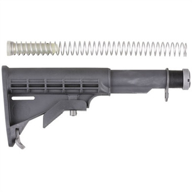 AR-15 STOCK ASSEMBLY COLLAPSIBLE COMMERCIAL BLACK 080000545