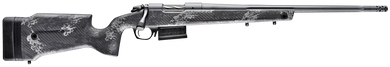 Bergara Rifles B14S752 B-14 Crest 6.5 Creedmoor 3+1 20" Fluted/Threaded, Sniper Gray Cerakote Barrel/Rec, Monte Carlo Carbon Fiber Stock with Black & Gray Splatter, Omni Muzzle Brake 151104