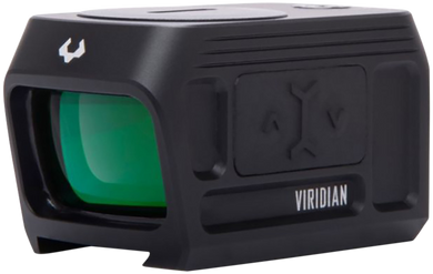 Viridian 9810051 RFX45  Black 1 x 24 mm x 15.5 mm 5 MOA Green Dot ACRO/Glock MOS 157151