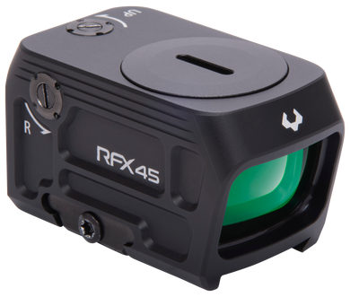 Viridian 9810053 RFX45  Black Anodized 1 x 24 mm x 15.5 mm 5 MOA Green Dot ACRO/RMR 157153