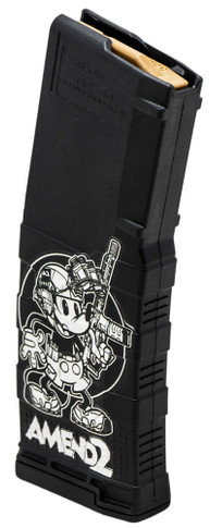AMEND2 MAG AR15 5.56 BLK STEAM BOAT WILLIE 30RD AMEND2 556MOD3SBWL30