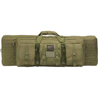 BD 37 ELITE DOUBLE TACT RIFLE CASE GREEN BD T6037G