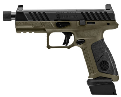 BER APX A1 FULL SIZE TAC 9MM 4.8 ODG/BLK 3 21RD BER JAXA1F921TAC