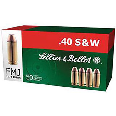 SB 40SW 180GR FMJ 50/20  SB SB40B