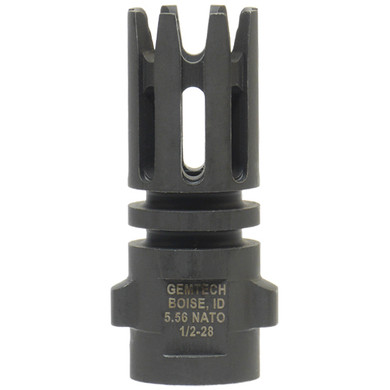 GEM QUICKMOUNT 5.56 FLASH HIDER 1/2-28 GEM 12145