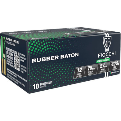 FIO RUBBER BATON 12GA 2.75 10/25 FIO 12LEBA10