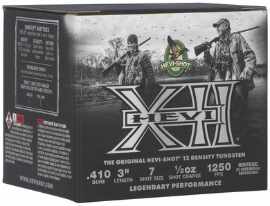 FED HEVI-XII 410GA 3 .5OZ #7 TUNGSTEN 25/5 FED HS54107