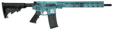GLFA AR-15 223WYL 16 BATTLEWORN TEAL 30RD GLFA GL15223BTEA