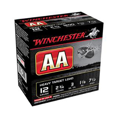 WIN AA HEAVY 12GA 2.75 1 1/8OZ #8 25/10 WIN AAM128