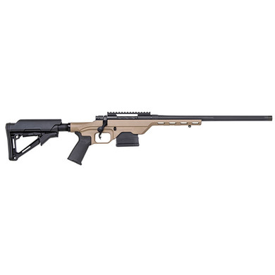 MOSS MVP LC 308WIN 18.5 BULL FLTD TB TAN CHASSIS MOSS 28017