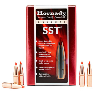 HORN BLT 6.5MM 123GR SST .264 100RD HORN 26173