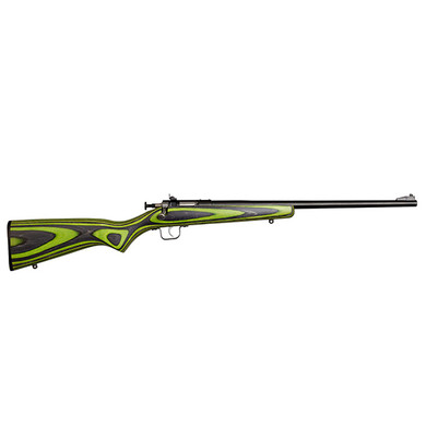 KSA CRICKETT GRN/BLK LAMIN 22LR 16.1 BLUED KSA 2231
