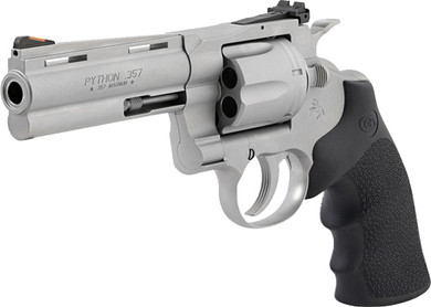 COLT PYTHON 357MAG 4.25" SSBEAD BLASTED ADJ SIGHT HOGUE GPYTHONSM4RTS