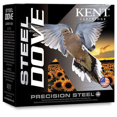 KENT STEEL DOVE 12GA 2.75 1OZ #6 25/10 KEN K12SD286